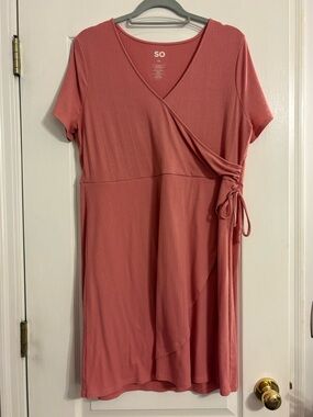 Kohl’s Short Sleeve Wrap Dress